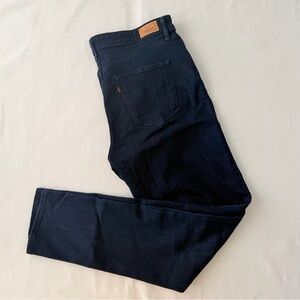 Levi’s Dark Blue High-Rise Skinny Jeans Size: 12/31